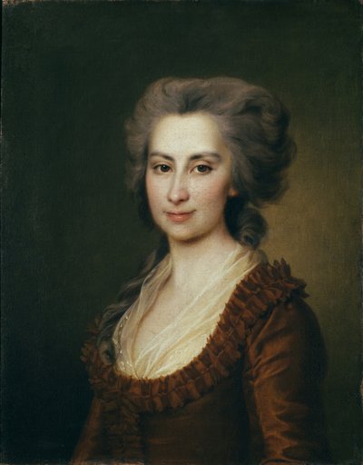 伯爵夫人普拉斯科夫·沃龙佐娃（1790-1797年代）的肖像 作者 Dmitri Grigorievich Levitsky