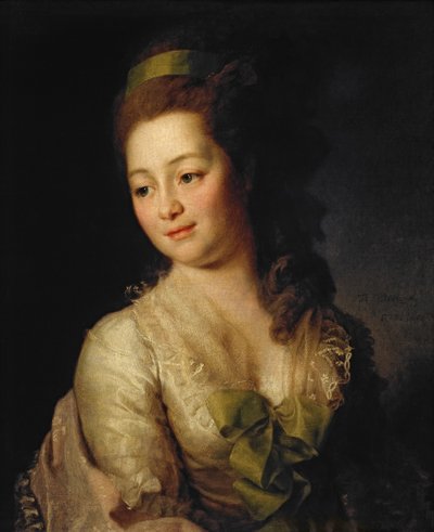 玛丽亚·迪雅科娃的画像，1778年 作者 Dmitri Grigorievich Levitsky