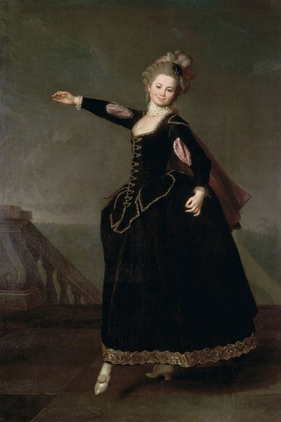 Natalia Semenovna Borshcheva的肖像1758-1843年，1776年 作者 Dmitri Grigorievich Levitsky