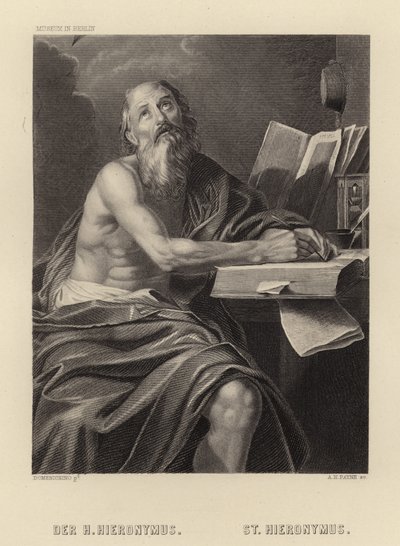 St Hieronymus 作者 多梅尼奇诺
