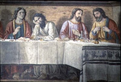 最后的晚餐 作者 多梅尼科·吉兰达约（Domenico Ghirlandaio）