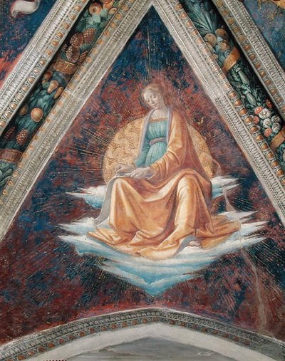 A Sibyl，1483-86 作者 多梅尼科·吉兰达约（Domenico Ghirlandaio）