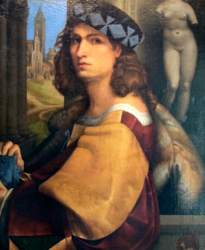 一个人的肖像，自画像》，1512年 作者 多梅尼科·卡普里奥洛（Domenico Capriolo）