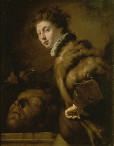大卫与歌利亚的头 作者 Domenico Fetti或Feti