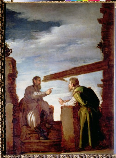叶和梁的寓言》，约 1620 年（布面油画） 作者 Domenico Fetti或Feti