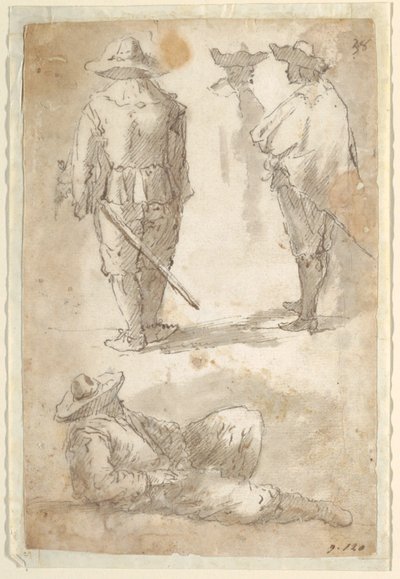 士兵形象研究 作者 Domenico Gargiulo 叫 Micco Spadaro