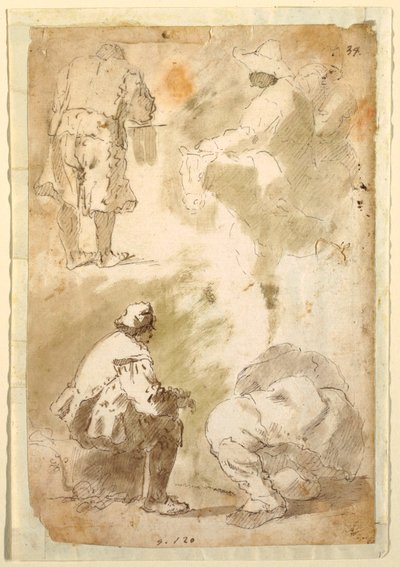 五个人 作者 Domenico Gargiulo 叫 Micco Spadaro