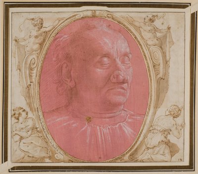 老人头 作者 多梅尼科·吉兰达约（Domenico Ghirlandaio）