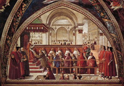 阿西西的圣方济各的故事 作者 多梅尼科·吉兰达约（Domenico Ghirlandaio）