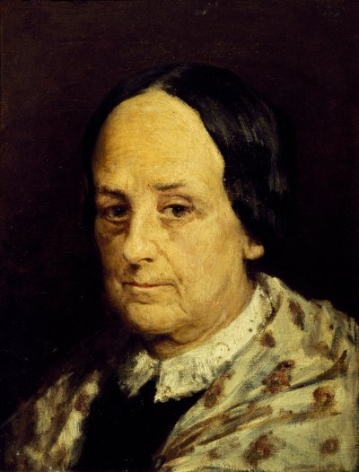 多梅尼科·莫雷利 (Domenico Morelli) 的路易莎·鲁杰里 (Luisa Ruggeri) 肖像 (1823-1901) 作者 多梅尼科·莫雷利（Domenico Morelli）