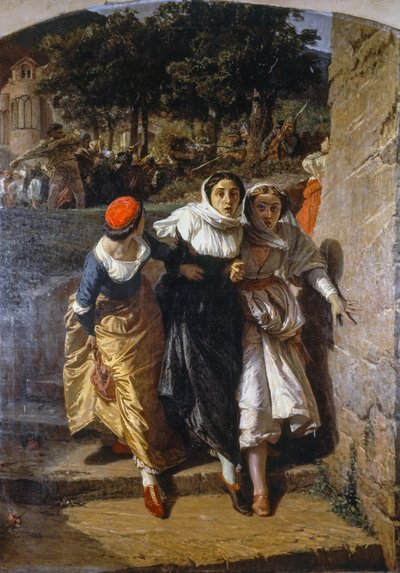 西西里晚祷》（Sicilian Vespers 作者 多梅尼科·莫雷利（Domenico Morelli）