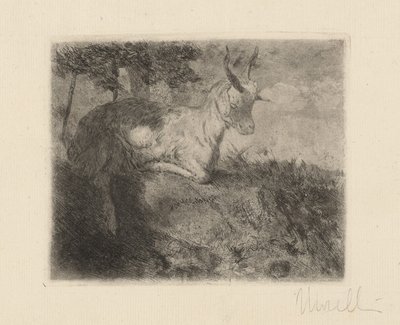 小山羊 作者 Domenico Morelli