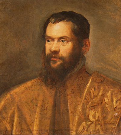 一个男人的肖像 作者 Domenico Robusti Tintoretto