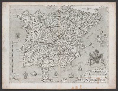 Hispaniae Descriptio de Domenico Zenoi（1560 年） 作者 多梅尼科·泽诺伊