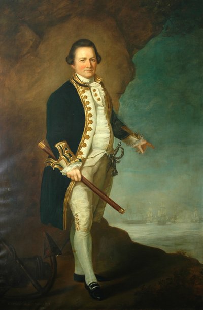1770年，博林大厅的伍德船长 作者 多米尼克·塞雷