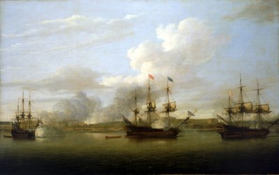 1757 年 3 月攻占钱德纳戈尔 作者 多米尼克·塞雷