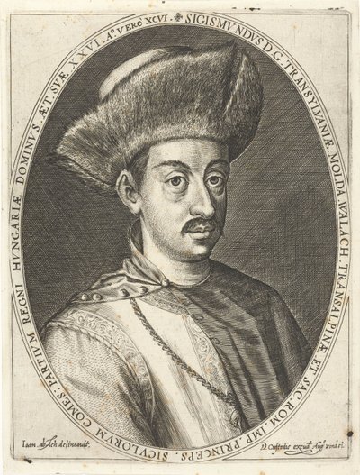 1572年至1613年西吉斯蒙德巴托里，特兰西瓦尼亚王子。从奥格斯堡1600-1602，160法院启动 作者 多米尼库斯或Custodis Custos