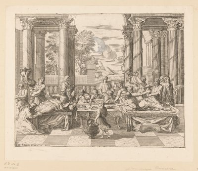 抹大拉的马利亚膏抹基督的脚 作者 尼古拉斯·普桑（Nicolas Poussin）