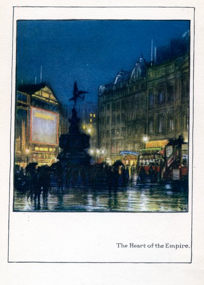 帝国之心，来自伦敦的“新灯”，于1926年出版 作者 唐纳德·麦克斯韦
