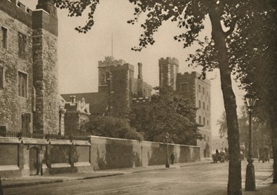 兰贝斯宫（Lambeth Palace），坎特伯雷大主教居住七个世纪，c1935年。 作者 唐纳德·麦克利什