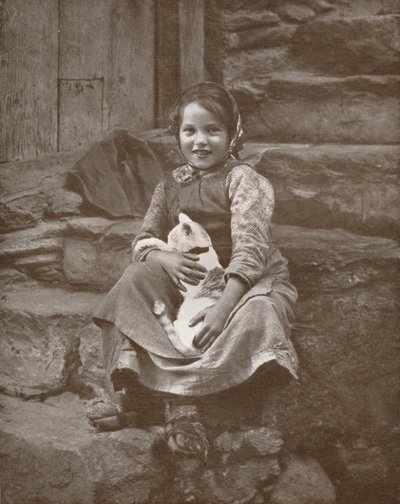 霍斯彭塔尔的两个小瑞士村民，1916年 作者 唐纳德·麦克利什