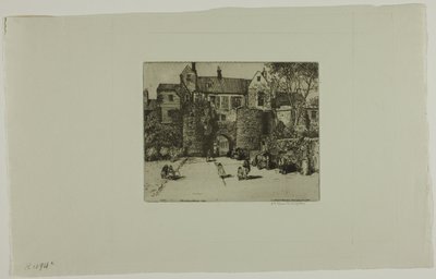 La Porte Gayole, Boulogne-sur-Mer 作者 唐纳德·肖·麦克劳伦