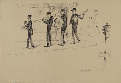 小贩或行进乐队 作者 Donatella Merlo