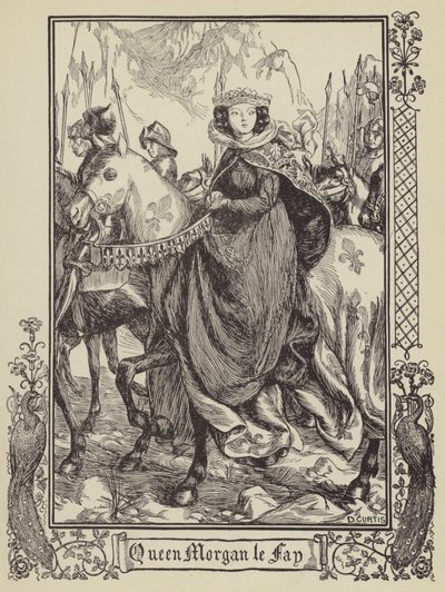 Queen Morgan le Fay 作者 多拉·柯蒂斯（Dora Curtis）