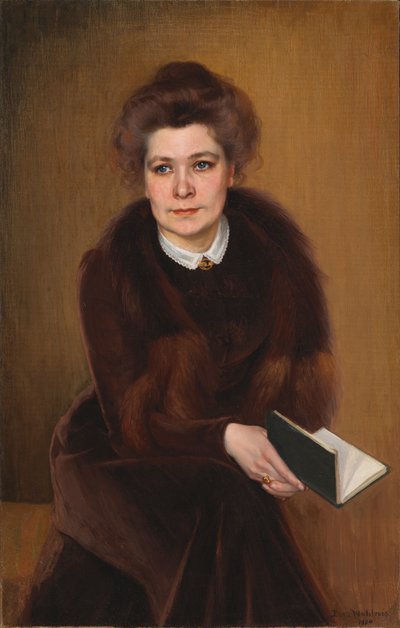 伊尔玛（艺术家妹妹的肖像） 作者 多拉·瓦尔罗斯（Dora Wahlroos）