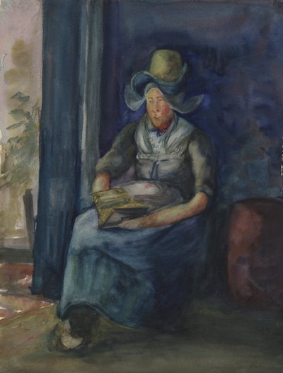 坐着的荷兰女人 作者 Dorothea Adelheid Dreier