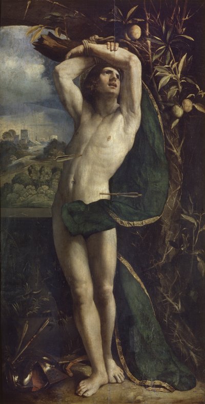 圣塞巴斯蒂安 作者 Dosso Dossi