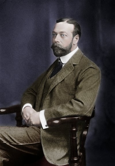 大不列颠国王乔治五世1865-1936年，1912年 作者 唐尼