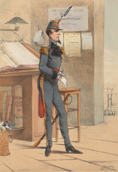 美利坚合众国1865年--纽约州第七团，1865年。 作者 在上面