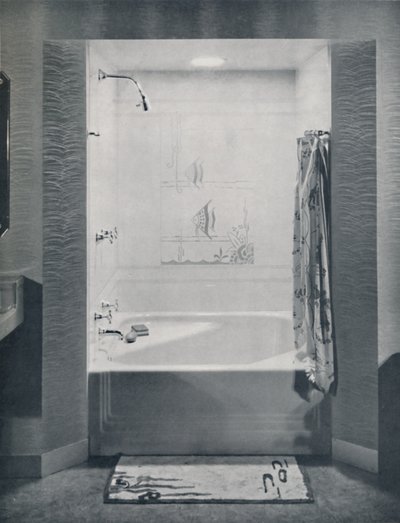 新的四英尺正方形新角度浴，1935年 作者 德里克斯·杜里亚