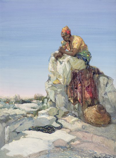 Snake Charmer，1900 作者 达德利·哈迪
