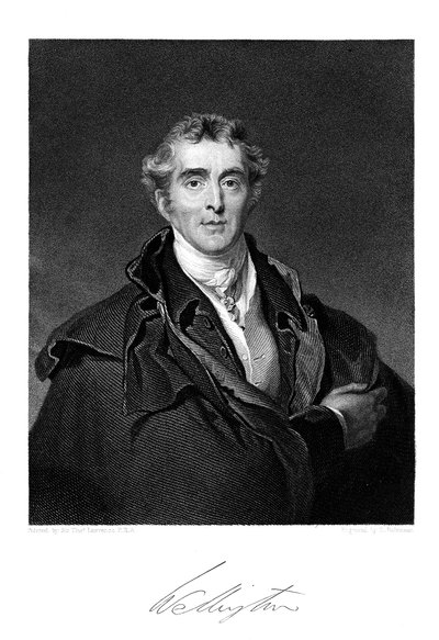 威灵顿公爵，1769-1852，19世纪。 作者 惠灵顿公爵