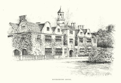 Rothamsted House (litho) 作者 邓肯·莫尔