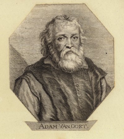 Adam Van Oort，出生于比利时艺术家Adam van Noort。由Johann Georg Waldreich雕刻 作者 荷兰学校