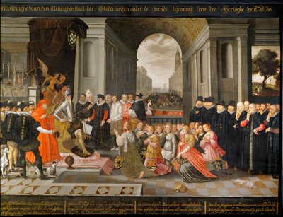 荷兰独立战争期间阿尔巴公爵恐怖统治的寓言故事 作者 荷兰学校