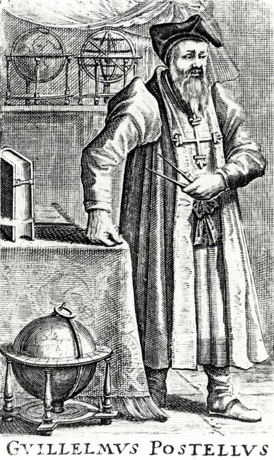 纪尧姆Postellus，17世纪 作者 荷兰学校