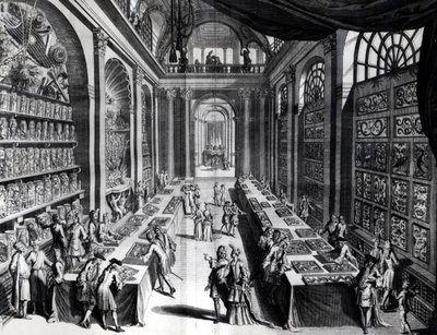 Levin Vincents收集的好奇心，来自Nature&39;s The Wonders，1719年的插图 作者 荷兰学校