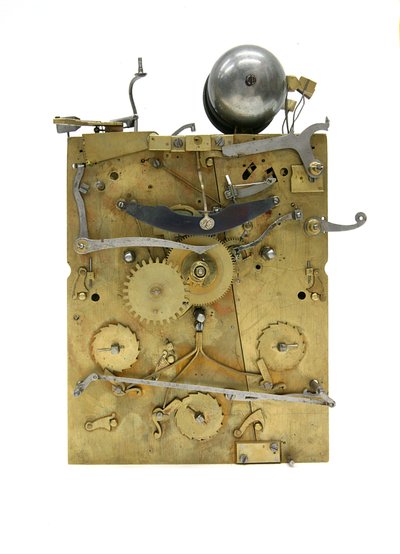 春天时钟，c.1695 作者 荷兰学校
