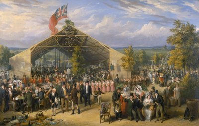 持证商贩学校的年度庆典》，1831年 作者 EF兰伯特