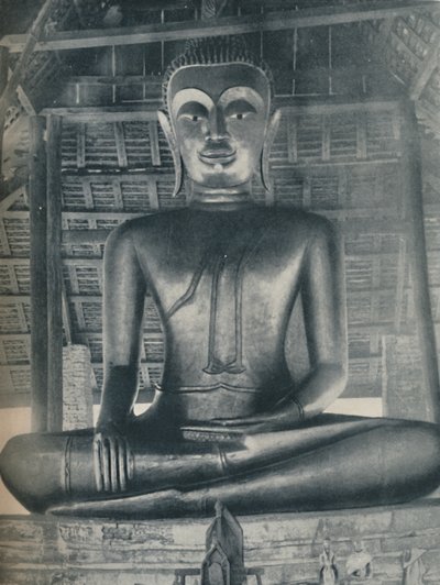 曼谷素他寺（Wat Suthat）中央神社的荣耀，建于1935年 作者 ENA