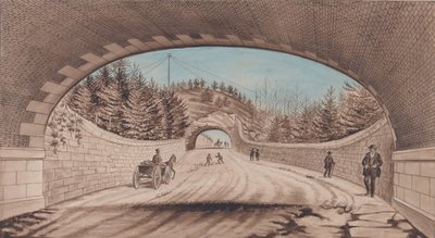 中央公园，横路2号，1870年。 作者 EP