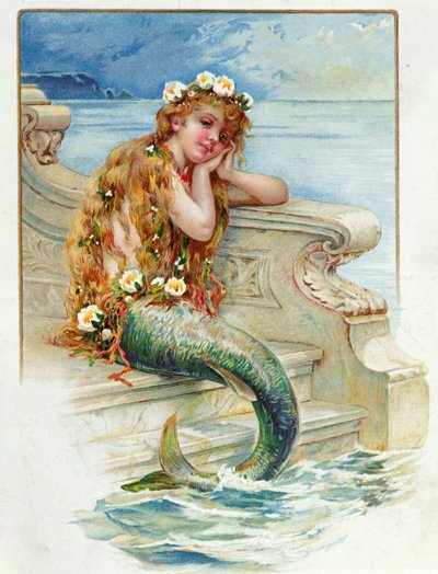小美人鱼，作者：Hans Christian Andersen（1805-75） 作者 E.S. Hardy