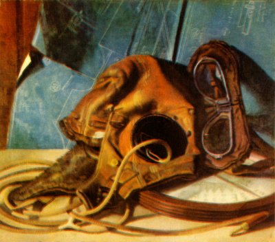 飞行员的装备》，1932年，1944年。 作者 EA哈维