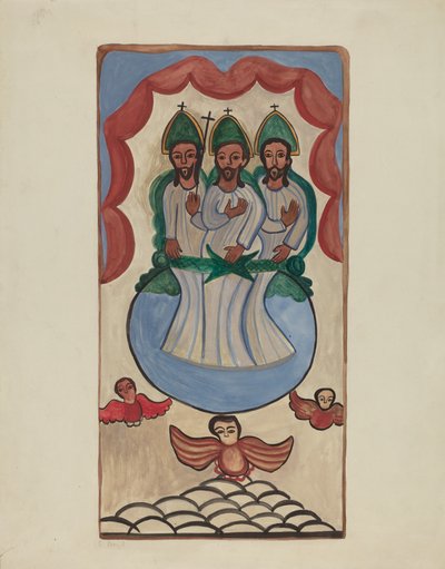 Retabla of the Trinity, c. 1936. 作者 E. 博伊德