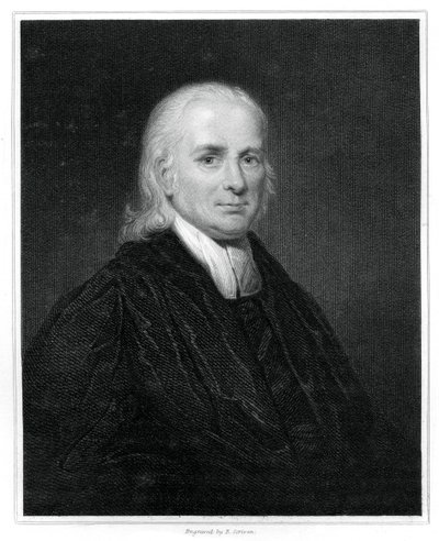 基督教弗里德里希·施瓦茨（Christian Friedrich Schwarz），德国新教徒到印度的传教士，1834年。 作者 E.斯克里文