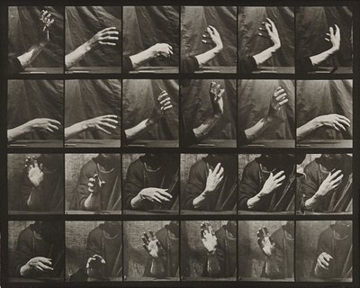 手的运动；跳动时间 作者 Eadweard Muybridge